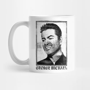 George Michael // Faded Vintage Look // Original Design Mug